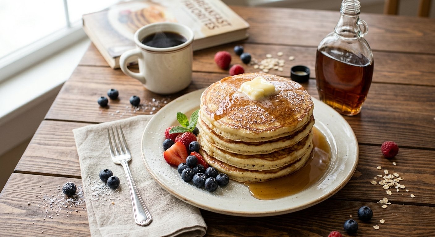 Fluffy Buttermilk Pancakes from Scratch