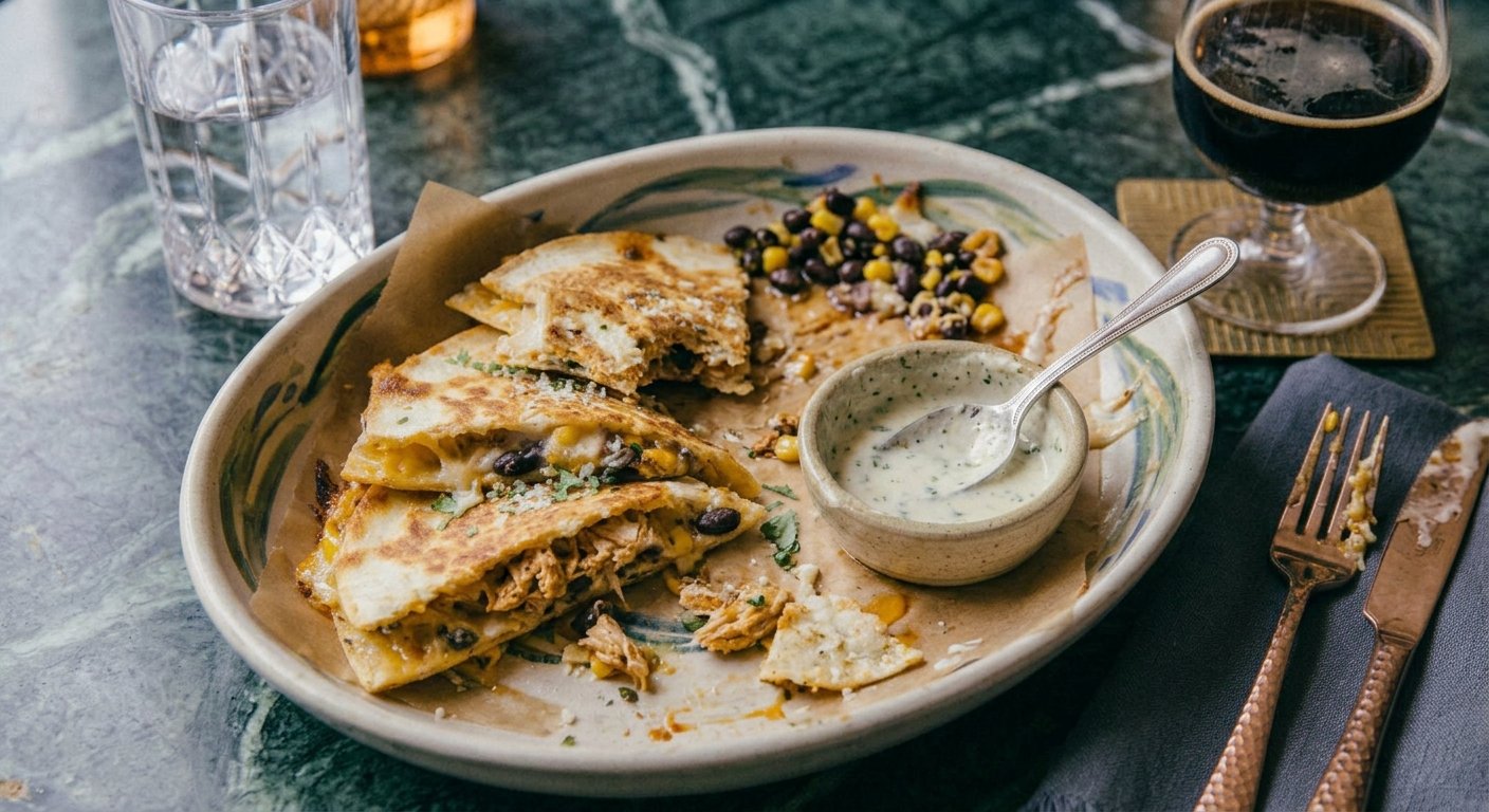 Cheesy Chicken Quesadillas