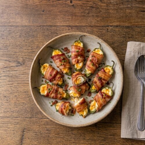 Easy Bacon Wrapped Jalapeno Poppers